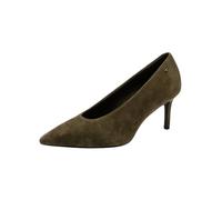 Tamaris Women's Stiletto Heel Court Shoes, Green (Olive), 38