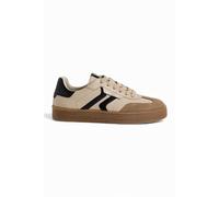 Tamaris Womens Suede Leather Fashion Sneaker Trainer Shoes - - Size: 7.5