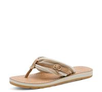 Tamaris Women's toe-post mule flat beige 6.5 UK