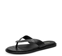 Tamaris Women's toe-post mule flat black 6.5 UK
