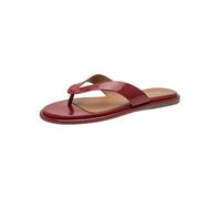 Tamaris Women's toe-post mule flat red 7.5 UK