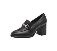 Tamaris Women's Trotteur Block Heel, Black Matte, 6 UK