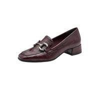 Tamaris Women's Trotteur with Block Heel, Red (Merlot Croco), 40