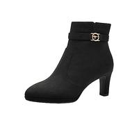 Tamaris Women's Vegan Boots, black, 37 EU
