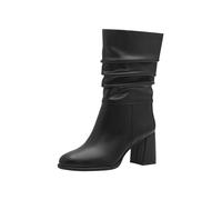Tamaris Women's Vegan Boots, black, 37 EU