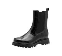 Tamaris Women's Vegan Boots, Black Croco., 4 UK