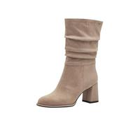 Tamaris Women's Vegan Boots, taupe, 5 UK