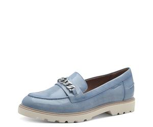 Tamaris Women's Vegan Comfortable Slippers, Light Blue, 8 UK