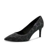 Tamaris Women's Vegan Court Shoes, Grey Leopard, 5 UK