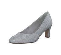 Tamaris Women's 1-22418-41 Pump, Silver Glam, 6.5 UK