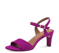 Tamaris Women's Vegan Elegant Sandals, Dark Pink, 4 UK
