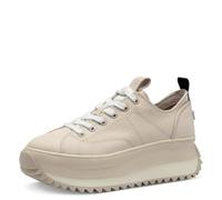Tamaris Women's Vegan Lace-Up Shoes, beige, 5 UK