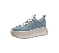 Tamaris Women's Vegan Lace-Up Shoes, Blue, 7.5 UK