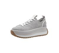 Tamaris Women's Vegan Lace-Up Shoes, Gray, 5 UK