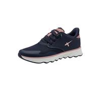 Tamaris Women's Vegan Lace-Up Shoes, Navy Comb, 5 UK
