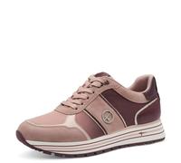 Tamaris Women's Vegan Lace-Up Shoes, Old Rose Comb, 4 UK