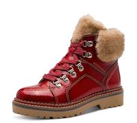 Tamaris Women's WL Lace Boot 1-26264-43 Snow Boots, Red Patent, 38 EU, Red patent, 6 UK