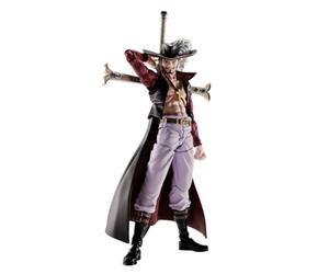 Tamashi Nations - One Piece - S.H. Figuarts Dracule Mihawk - Hawk Eye - PVC and ABS, Approx. 6.5 inches (165 mm) Painted Figure