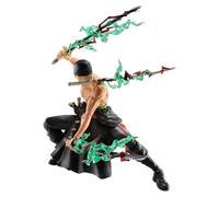 Tamashi Nations One Piece - S.H.Figuarts Roronoa Zoro - King of Hell - Approximately 5.9 inches (150 mm), PVC & ABS Pre-painted Action Figure