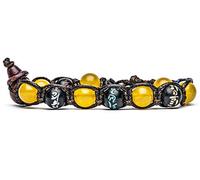 TAMASHII Mantra Tibetan Bracelet in Yellow Agate BHS200-62 MainApps