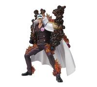 TAMASHII NATIONS Bandai Battle Version Figuarts Zero Akainu Sakazuki Toy Figure