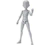 TAMASHII NATIONS - Body Kun Ken Sugimori Edition DX Set (Gray Color Version), Bandai Spirits S.H.Figuarts Action Figure