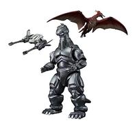 TAMASHII NATIONS - Godzilla vs. Mechagodzilla - Mechagodzilla & Garuda & Fire Rodan Makuhari Decisive Battle Ver., Bandai Spirits S.H.MonsterArts Collectible Action Figure