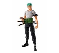 TAMASHII NATIONS, One Piece Roronoa Zoro Romance Dawn Action Figure by Bandai Spirits S.H.Figuarts