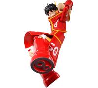 TAMASHII NATIONS S.H. Figuarts One Piece Monkey D. Luffy - Miraishima Egg Head - Approx. 5.9 inches (150 mm), PVC & ABS Pre-Painted Action Figure