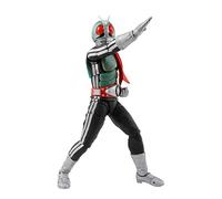 TAMASHII NATIONS S.H. Figuarts (True Bone Carving Process) Kamen Rider New No. 1 Glorious Showa Rider Edition (First Press Limited Base Included) Approx. 5.7 inches (145 mm), PVC & ABS & Fabric