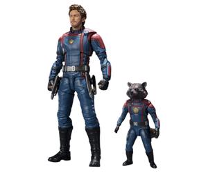 Tamashii Nations SH Figuarts Star-Lord Rocket GOTG Vol 3 Action Figure