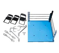 TAMASHII NATIONS Soul Stage Act Ring Corner Neutral Corner & Folding Chair Set