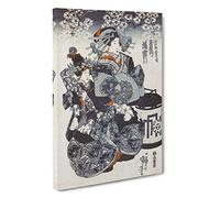 Tamaya uchi Usugumo by Utagawa Kuniyoshi Canvas Print | Gallery Wrapped 30mm Frame Wall Art | 30x20 inches | Ready to Hang | Modern Picture | Living Room Bedroom Lounge Office
