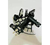 Tamaya Working Sextant Black Color Astrolabe Ships Instrument, Navigational Sextant Fully Functional Maritime Navigation Tool