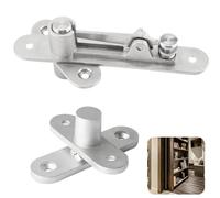 TamBee Door Pivot Hinge Heavy Duty Detent Hidden Bookcase Hinges Secret Door Hinges Stainless Steel Invisible Door Hinge Hardware with Hold Open, 330lbs Heavy Load