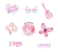 TamBee Taylor Fridge Magnets for Whiteboard 8pcs - Strong Decorative Magnetic Stickers for Adults - Acrylic Mini Small Refrigerator Magnets for Office