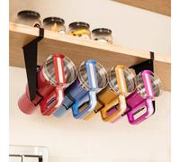 TamBee Water Bottle Organizer for Stanley 40 oz Stanley Water Cup Bottle Organizer Holder Storage, Kitchen Organizers and Storage Accessories for Kitchen Cabinet Home (Black)