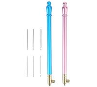 Tambour Embroidery Hook, Embroidery Crochet Hooks with Needles, French Tambour Beading Hook Kit Sewing Craft Tool