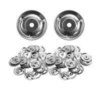 Tambourine Bell Rings - Crank Bells & Accessories for Hi-Hats, Crash Cymbals & Drum Cymbals | 50 Piece Set For Percussion, Learning Rhythm And Live Performances