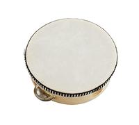 Tambourine Hand Held Drum Single Row Tambourines With Metal Bells Drum Hand Percussion For Adults Church Party Tambourine For Church 8 Inch For Adults Wooden Drum Bells Hand Percussion