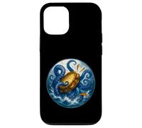 Tambourine Kraken Watercolor Shantycore Case for iPhone 12/12 Pro