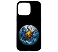 Tambourine Kraken Watercolor Shantycore Case for iPhone 15 Pro Max