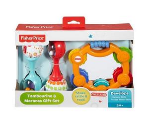 Tambourine Maracas Baby Gift Set