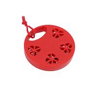 Tambourine Percussion Jingles Tambourine, Hand Jingles 10cm /3.9in Red Round Performance Instrument Playing Adults and Children Bright Voice for Wedding/Karaoke/Party