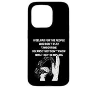 Tambourine Player Percussion Section Feel Bad Tambourine Case for iPhone 15 Pro