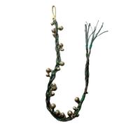 ＡＷＨＡＯ Tambourine with Jinglebell Cymbals for Musical Effects, Green