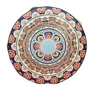 Tambourines for Adults 6/7/8 Inch Professional Percussion Tamborine for Beach Parties, Ethnic Dance Metal Jingles Hand Drum(8 inch,J)