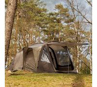 Tambu Husir - 4 Person Tunnel Air Tent Family Camping Inflatable Outdoor Brown