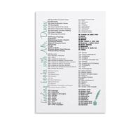 TAMDDBPJD Dewey’s World Canvas Print - The Dewey Decimal System Chart, Educational & Whimsical Wall Art for Homeschool Room(Framed,12X18inch(30X45cm))