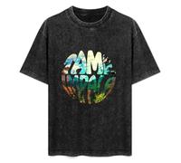 Tame Impala Anime Men T-Shirt Black Unisex Tops Casual Tee S